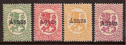 Russia - SemiPostal, Airmail, etc. Occupation  stamps Scott N13-16 